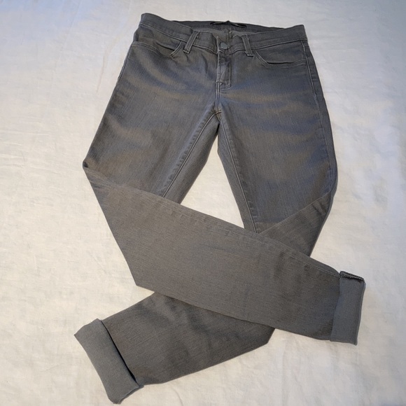 J Brand gotham super skinny size 26 grey - Picture 2 of 15